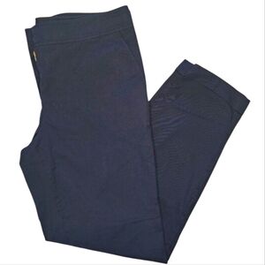 Tory Burch Navy Blue Cropped Pants Size 10